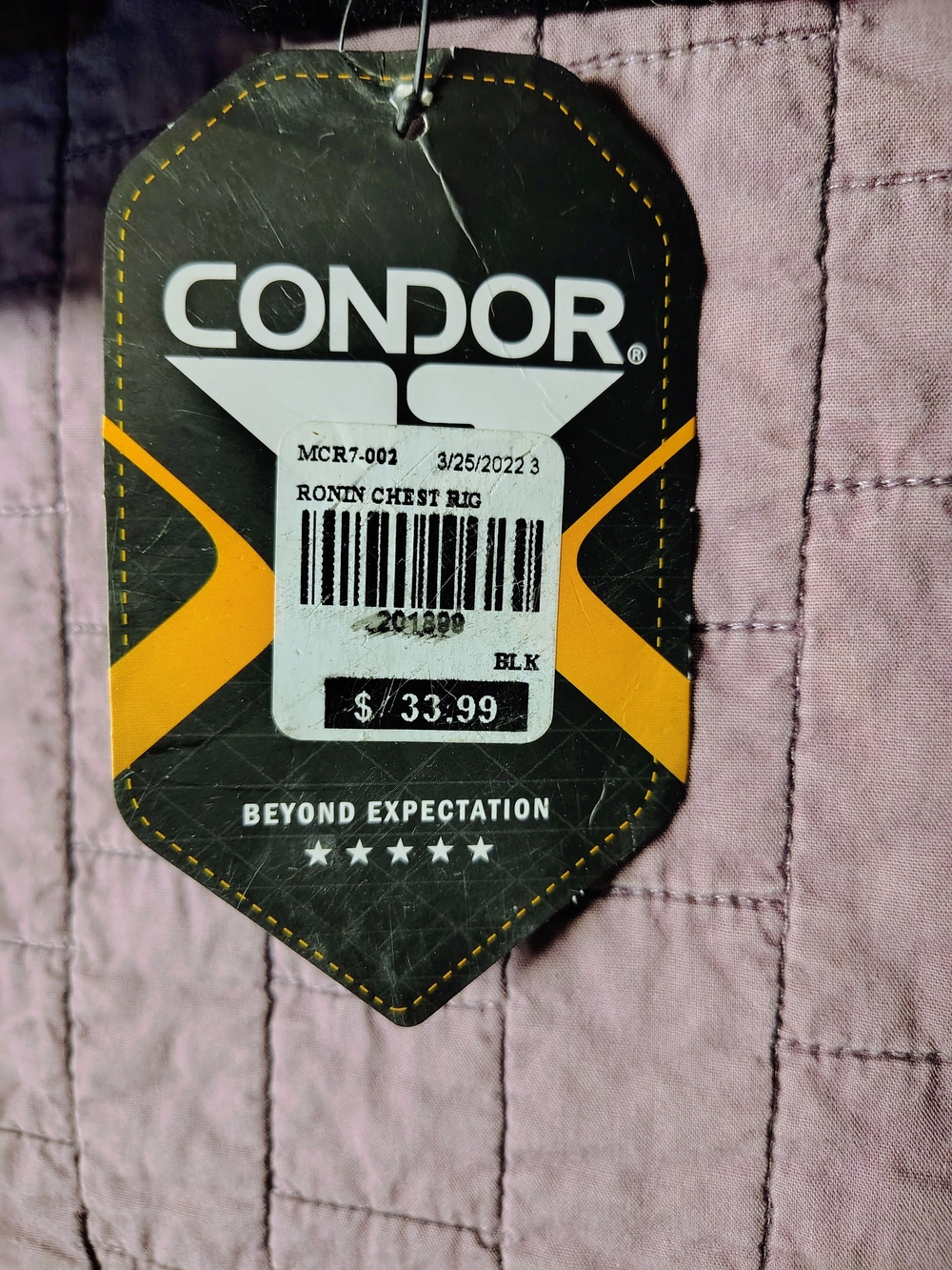 Condor Black Modular Chest Rig Harness - Picture 4 of 4